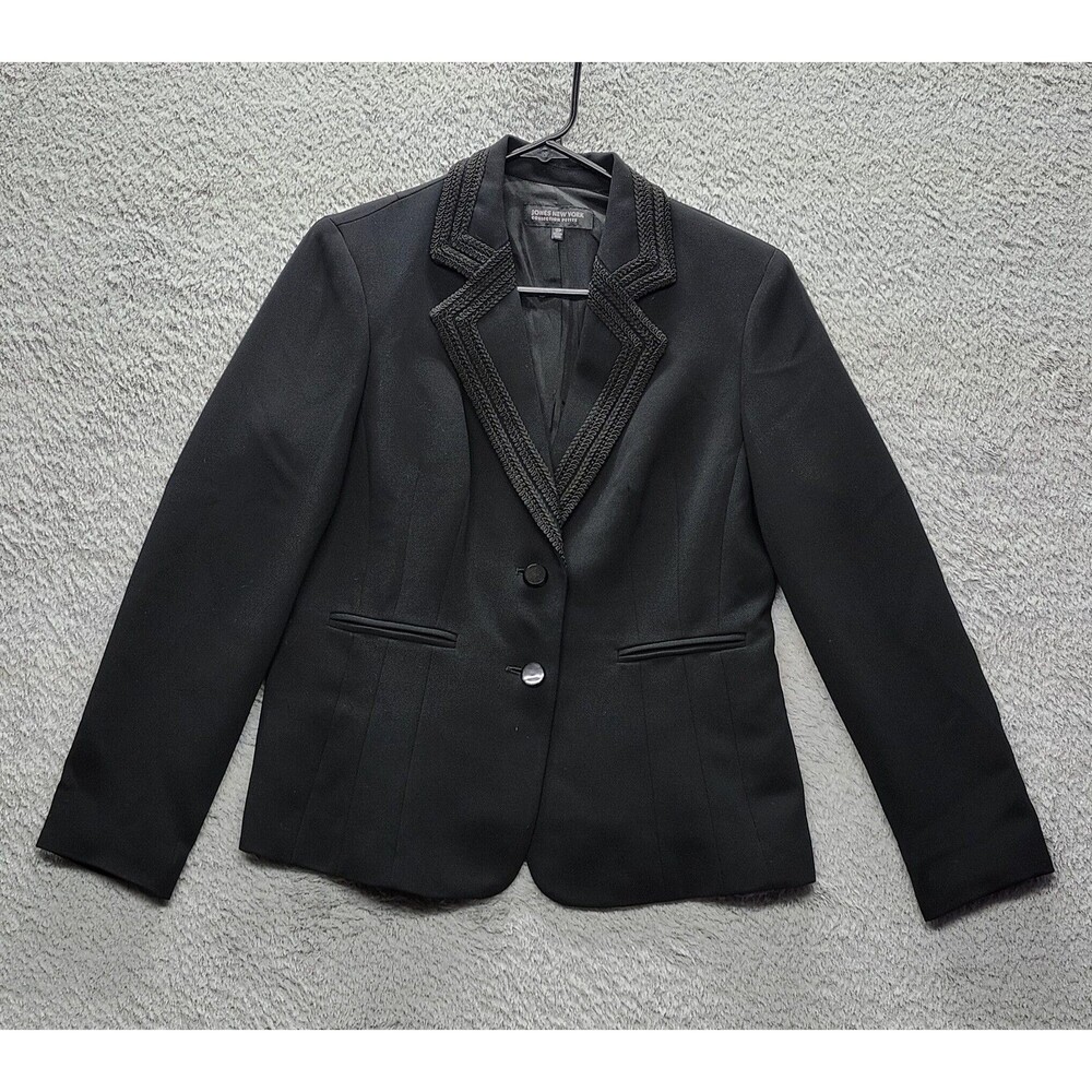Jones Of New York Petite  Women’s Black Blazer Size 12P